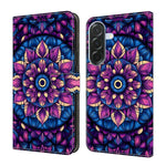 Custodia per telefono in ecopelle con effetto cristallo., For Galaxy A26 / A36 / A56 5G