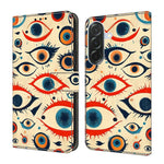 Custodia per telefono in ecopelle con effetto cristallo., For Galaxy A26 / A36 / A56 5G