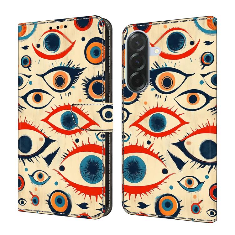 Custodia per telefono in ecopelle con effetto cristallo., For Galaxy A26 / A36 / A56 5G