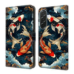 Custodia per telefono in ecopelle con effetto cristallo., For Galaxy A26 / A36 / A56 5G