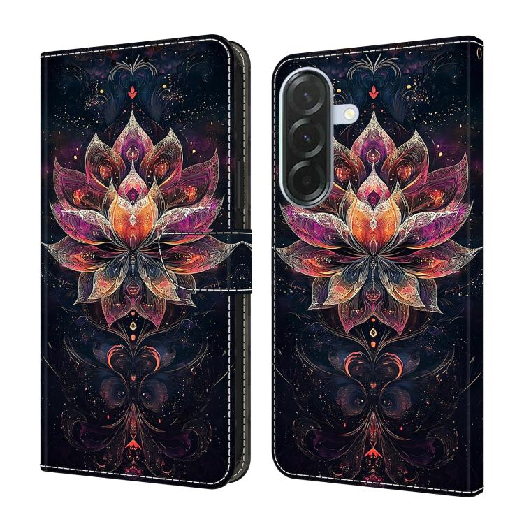 Custodia per telefono in ecopelle con effetto cristallo., For Galaxy A26 / A36 / A56 5G