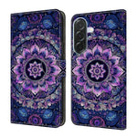 Custodia per telefono in ecopelle con effetto cristallo., For Galaxy A26 / A36 / A56 5G