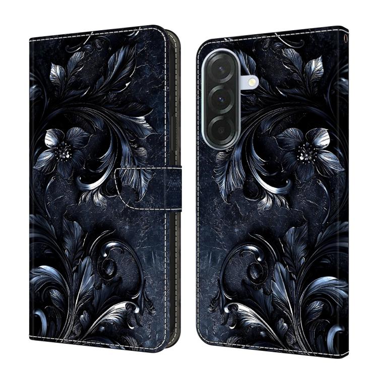 Custodia per telefono in ecopelle con effetto cristallo., For Galaxy A26 / A36 / A56 5G