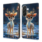 Custodia per telefono in ecopelle con effetto cristallo., For Galaxy A26 / A36 / A56 5G