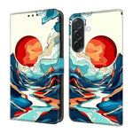Custodia per telefono in ecopelle con effetto cristallo., For Galaxy A26 / A36 / A56 5G