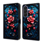 Custodia per telefono in ecopelle con effetto cristallo., For Galaxy A27 / A37 5G