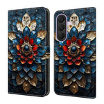 Custodia per telefono in ecopelle con effetto cristallo., For Galaxy A27 / A37 5G
