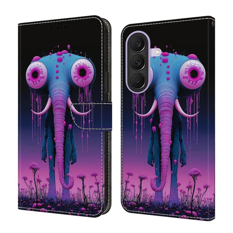 Custodia per telefono in ecopelle con effetto cristallo., For Galaxy A57 5G