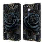 Custodia per telefono in ecopelle con effetto cristallo., For Galaxy A57 5G