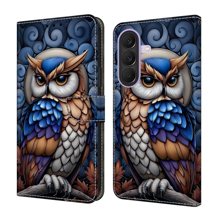 Custodia per telefono in ecopelle con effetto cristallo., For Galaxy A57 5G