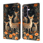 Custodia per telefono in ecopelle con effetto cristallo., For Galaxy A57 5G