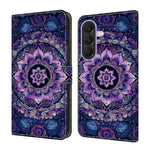 Custodia per telefono in ecopelle con effetto cristallo., For Galaxy A57 5G