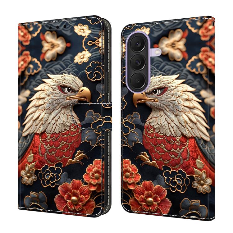 Custodia per telefono in ecopelle con effetto cristallo., For Galaxy A57 5G