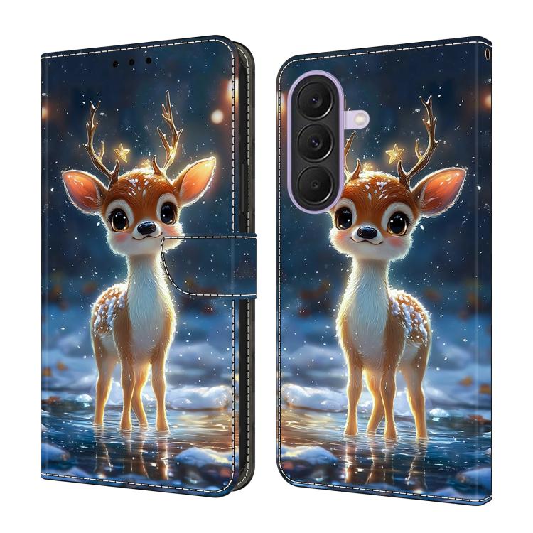 Custodia per telefono in ecopelle con effetto cristallo., For Galaxy A57 5G