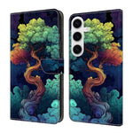 Custodia per telefono in ecopelle con effetto cristallo., For Galaxy S25 5G