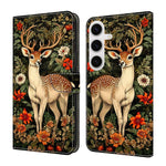 Custodia per telefono in ecopelle con effetto cristallo., For Galaxy S25 5G