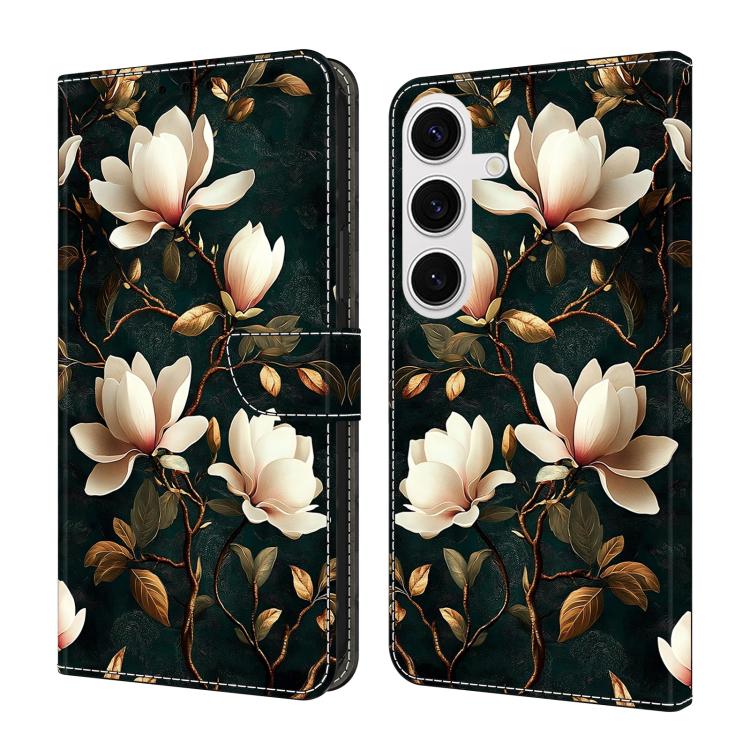 Custodia per telefono in ecopelle con effetto cristallo., For Galaxy S25+ 5G