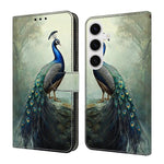 Custodia per telefono in ecopelle con effetto cristallo., For Galaxy S25+ 5G