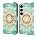 Custodia per telefono in ecopelle con effetto cristallo., For Galaxy S25+ 5G