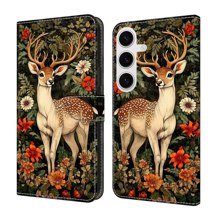Custodia per telefono in ecopelle con effetto cristallo., For Galaxy S25+ 5G
