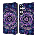 Custodia per telefono in ecopelle con effetto cristallo., For Galaxy S25+ 5G