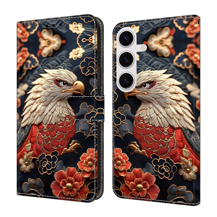 Custodia per telefono in ecopelle con effetto cristallo., For Galaxy S25+ 5G