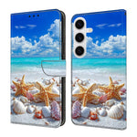 Custodia per telefono in ecopelle con effetto cristallo., For Galaxy S25+ 5G