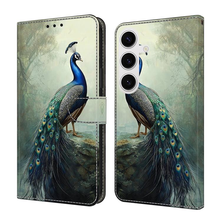 Custodia per telefono in ecopelle con effetto cristallo., For Galaxy S24 FE 5G