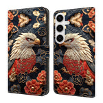 Custodia per telefono in ecopelle con effetto cristallo., For Galaxy S24 FE 5G