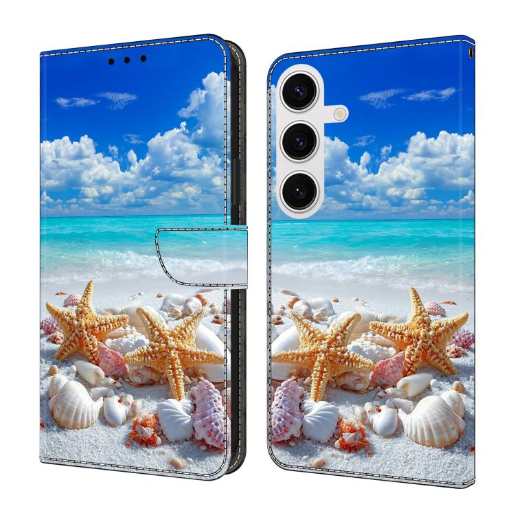 Custodia per telefono in ecopelle con effetto cristallo., For Galaxy S24 FE 5G