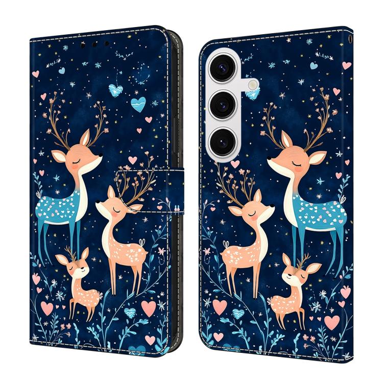 Custodia per telefono in ecopelle con effetto cristallo., For Galaxy S24 FE 5G