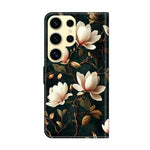 Custodia per telefono in ecopelle con effetto cristallo., For Galaxy S25 Ultra 5G