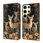 Custodia per telefono in ecopelle con effetto cristallo., For Galaxy S25 Ultra 5G