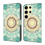 Custodia per telefono in ecopelle con effetto cristallo., For Galaxy S25 Ultra 5G