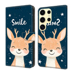 Custodia per telefono in ecopelle con effetto cristallo., For Galaxy S25 Ultra 5G