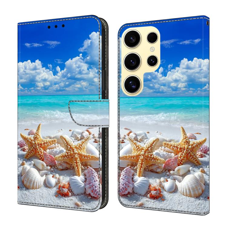 Custodia per telefono in ecopelle con effetto cristallo., For Galaxy S25 Ultra 5G
