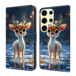 Custodia per telefono in ecopelle con effetto cristallo., For Galaxy S25 Ultra 5G