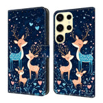 Custodia per telefono in ecopelle con effetto cristallo., For Galaxy S25 Ultra 5G