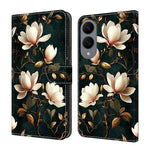 Custodia per telefono in ecopelle con effetto cristallo., For Galaxy S25 Edge 5G