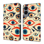 Custodia per telefono in ecopelle con effetto cristallo., For Galaxy S25 Edge 5G