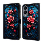 Custodia per telefono in ecopelle con effetto cristallo., For Galaxy S25 Edge 5G