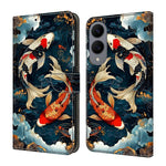 Custodia per telefono in ecopelle con effetto cristallo., For Galaxy S25 Edge 5G