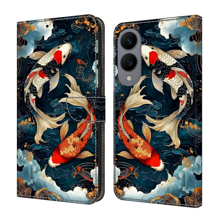 Custodia per telefono in ecopelle con effetto cristallo., For Galaxy S25 Edge 5G