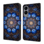Custodia per telefono in ecopelle con effetto cristallo., For Galaxy S25 Edge 5G
