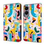 Custodia per telefono in ecopelle con effetto cristallo., For Galaxy S25 Edge 5G