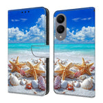 Custodia per telefono in ecopelle con effetto cristallo., For Galaxy S25 Edge 5G