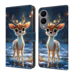 Custodia per telefono in ecopelle con effetto cristallo., For Galaxy S25 Edge 5G