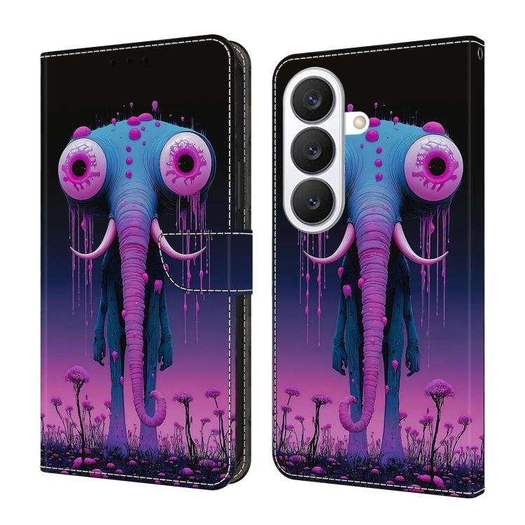 Custodia per telefono in ecopelle con effetto cristallo., For Galaxy S26+ 5G