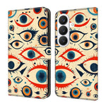 Custodia per telefono in ecopelle con effetto cristallo., For Galaxy S26+ 5G