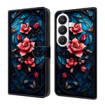 Custodia per telefono in ecopelle con effetto cristallo., For Galaxy S26+ 5G